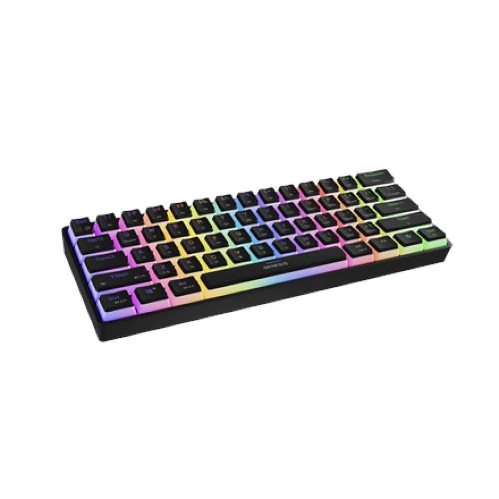 Genesis THOR 660 G2 , Gaming keyboard , Wireless/Wired , US , Black , 2.4 GHz, Bluetooth, USB , Linear