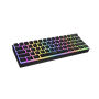 Genesis THOR 660 G2 , Gaming keyboard , Wireless/Wired , US , Black , 2.4 GHz, Bluetooth, USB , Linear