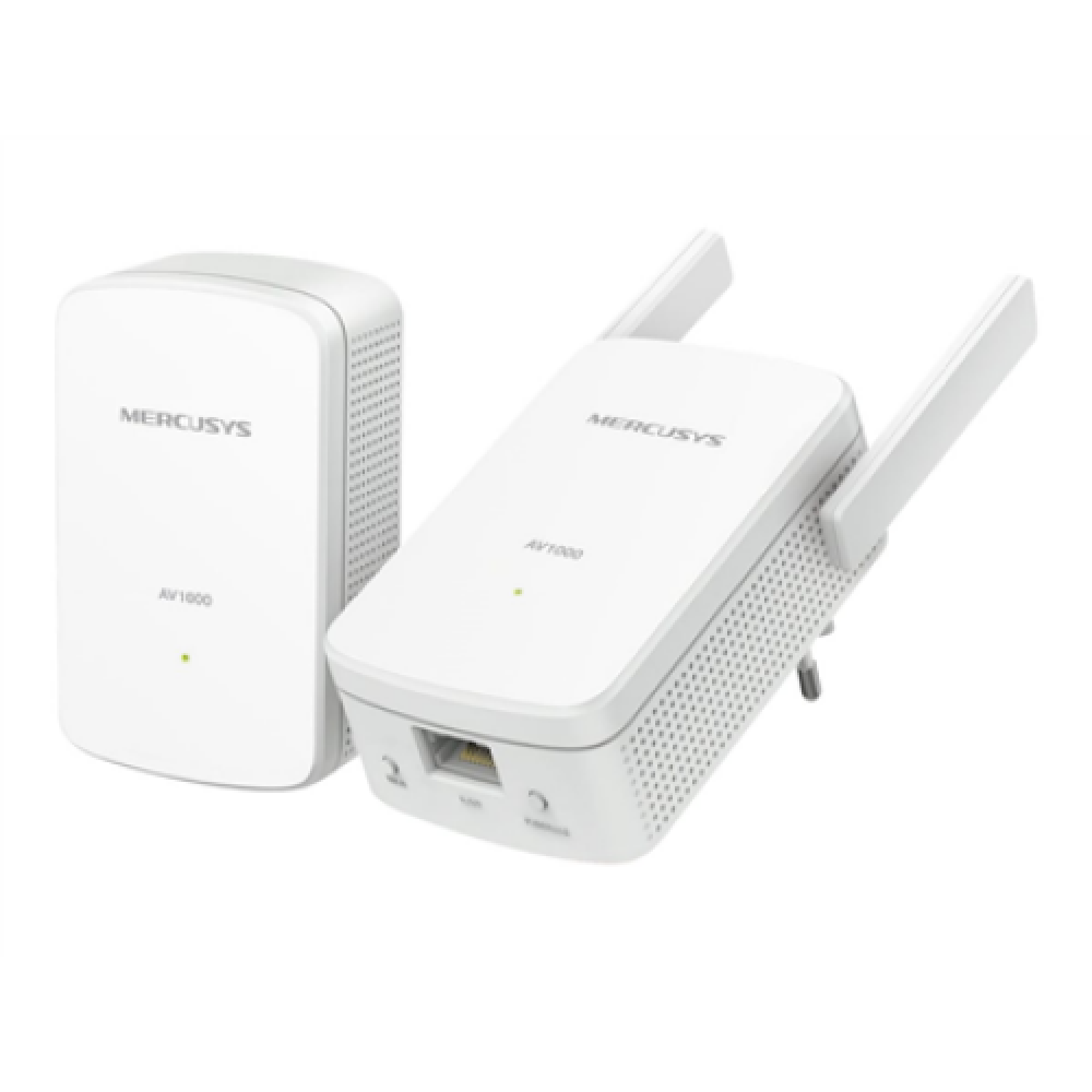 Mercusys , AV1000 Gigabit Powerline Wi-Fi Kit , MP510 KIT , 1000 Mbit/s , Ethernet LAN (RJ-45) ports 1 , 802.11n