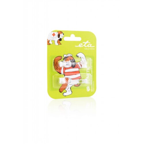 ETA , Toothbrush replacement for ETA0710 , Heads , For kids , Number of brush heads included 2 , Number of teeth brushing modes Does not apply , White