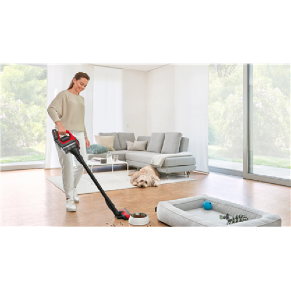 Bosch Vacuum cleaner BBS8214PET Unlimited Gen2 ProAnimal Handstick 2in1 Handstick 2in1 18 V Operating time (max) 65 min Red