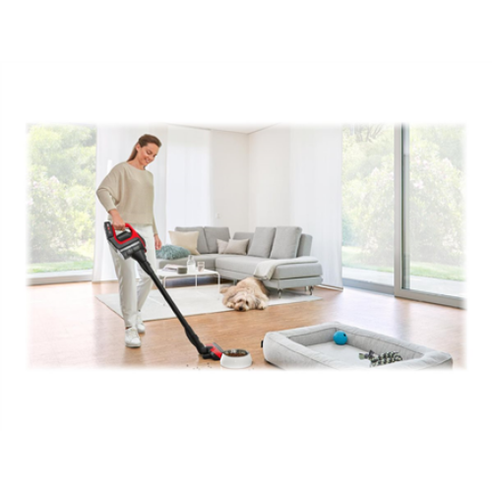 Bosch Vacuum cleaner BBS8214PET Unlimited Gen2 ProAnimal Handstick 2in1 Handstick 2in1 18 V Operating time (max) 65 min Red