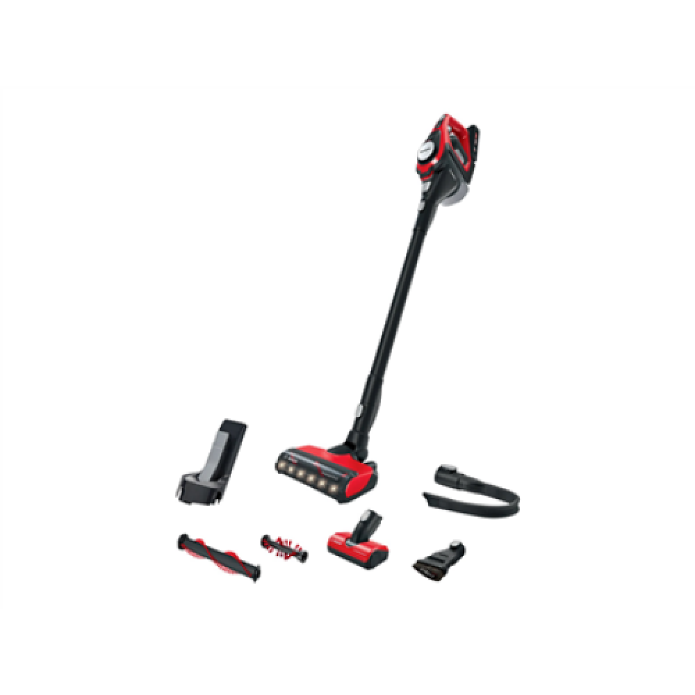 Bosch Vacuum cleaner BBS8214PET Unlimited Gen2 ProAnimal Handstick 2in1 Handstick 2in1 18 V Operating time (max) 65 min Red
