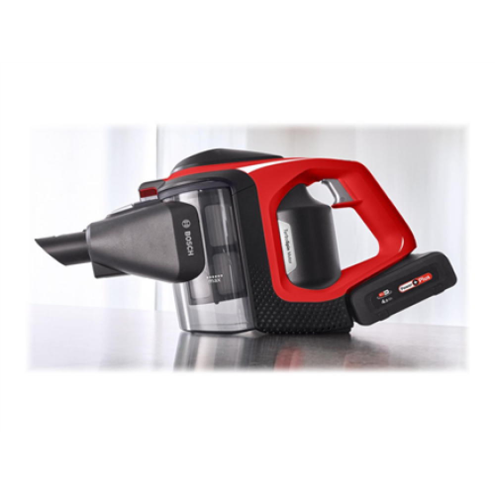 Bosch Vacuum cleaner BBS8214PET Unlimited Gen2 ProAnimal Handstick 2in1 Handstick 2in1 18 V Operating time (max) 65 min Red