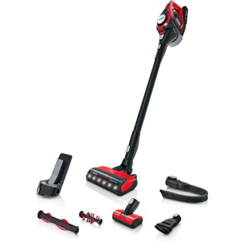 Bosch Vacuum cleaner BBS8214PET Unlimited Gen2 ProAnimal Handstick 2in1 Handstick 2in1 18 V Operating time (max) 65 min Red
