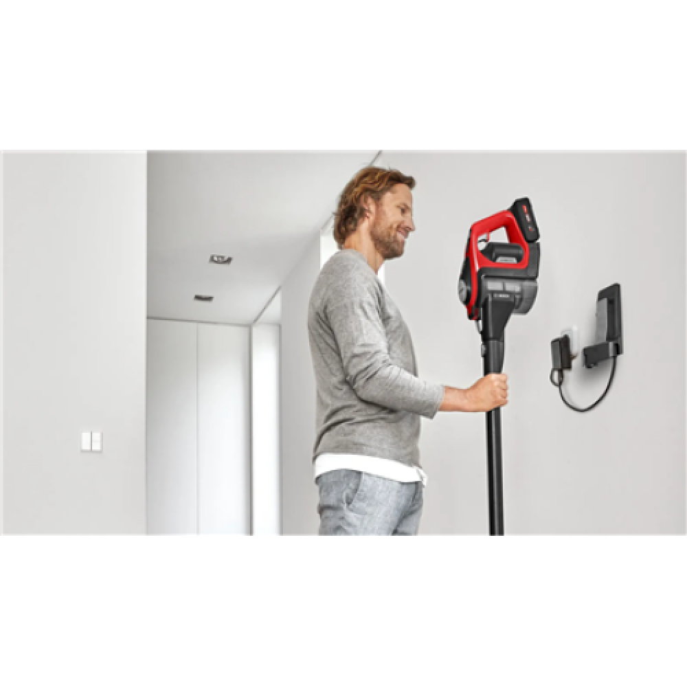 Bosch Vacuum cleaner BBS8214PET Unlimited Gen2 ProAnimal Handstick 2in1 Handstick 2in1 18 V Operating time (max) 65 min Red