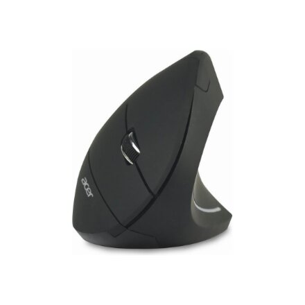 Acer Vertical Ergonomic Mouse, Retail pack , Wireless , 2.4 GHz , Black
