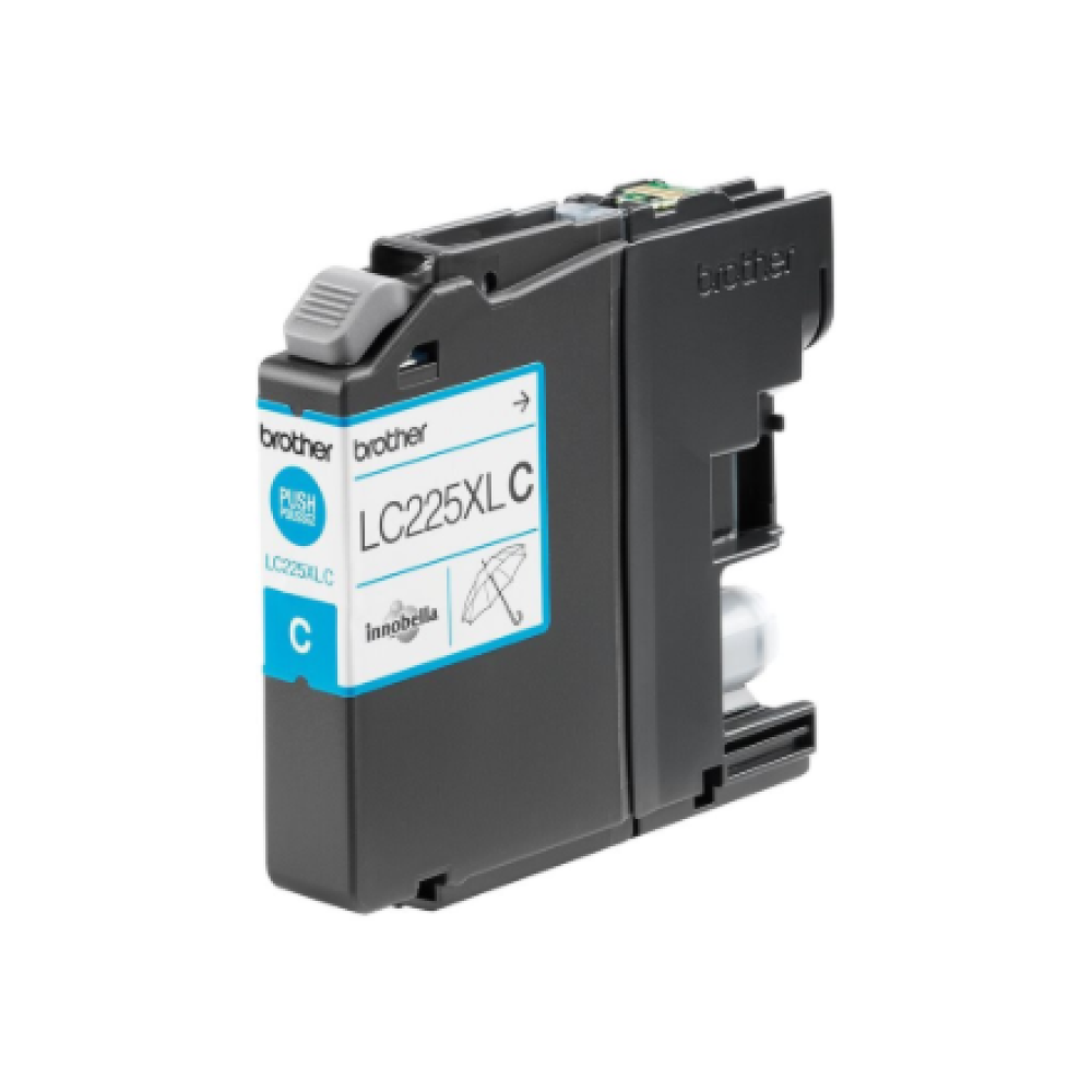 Brother LC-225XLC , Ink Cartridge , Cyan
