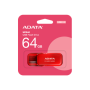 ADATA , USB Flash Drive , UV240 , 64 GB , USB Type-A , Red