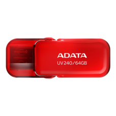 ADATA , USB Flash Drive , UV240 , 64 GB , USB 2.0 , Red