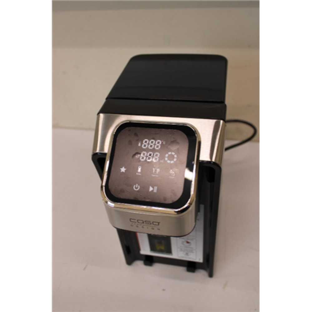 SALE OUT. Caso 01889 HW 770 advanced Turbo Hot water dispenser, Capacity 2.7 L, Black/Stainless Steel , Caso , Turbo Hot Water Dispenser , HW 770 Advanced , Water Dispenser , 2600 W , 2.7 L , Plastic/Stainless Steel , Black/Stainless Steel , USED, SCRATCH