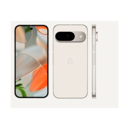 google , Pixel 9 , Porcelain , 6.3 , OLED , 2424 x 1080 pixels , Internal RAM 12 GB , 256 GB , Dual SIM , 5G , Main camera resolution 50 MP , Secondary camera resolution 10.5 MP , Android , 4700 mAh