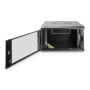 Digitus Wall Mounting Cabinets Dynamic Basic Series , DN-19 07-U-EC-SW , Black , 38.9 x 60 x 45 cm