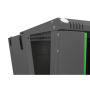 Digitus Wall Mounting Cabinets Dynamic Basic Series , DN-19 07-U-EC-SW , Black , 38.9 x 60 x 45 cm