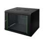Digitus Wall Mounting Cabinets Dynamic Basic Series , DN-19 07-U-EC-SW , Black , 38.9 x 60 x 45 cm