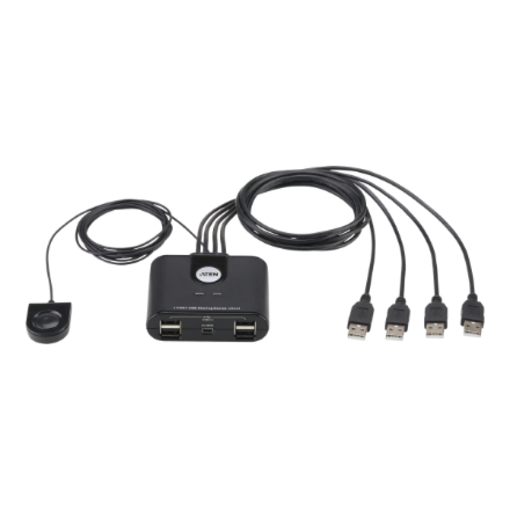 Aten 4-Port USB 2.0 Peripheral Sharing Device , Aten , 4 x 4 USB 2.0 Peripheral Sharing Switch
