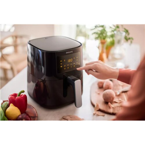 Philips , Air Fryer , HD9252/70 , Power 1400 W , Capacity 4.1 L , Black/Silver