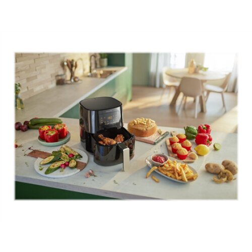 Philips , Air Fryer , HD9252/70 , Power 1400 W , Capacity 4.1 L , Black/Silver