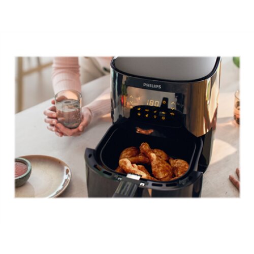 Philips , Air Fryer , HD9252/70 , Power 1400 W , Capacity 4.1 L , Black/Silver