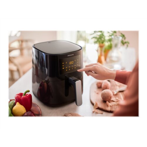Philips , Air Fryer , HD9252/70 , Power 1400 W , Capacity 4.1 L , Black/Silver