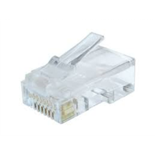 Modular plug (adapter) 8P8C for solid CAT6 LAN cable, 10 pcs per bag , Cablexpert