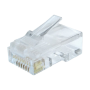Cablexpert , Modular plug (adapter) 8P8C for solid CAT6 LAN cable, 10 pcs per bag