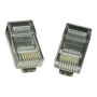 Cablexpert , Modular plug (adapter) 8P8C for solid CAT6 LAN cable, 10 pcs per bag