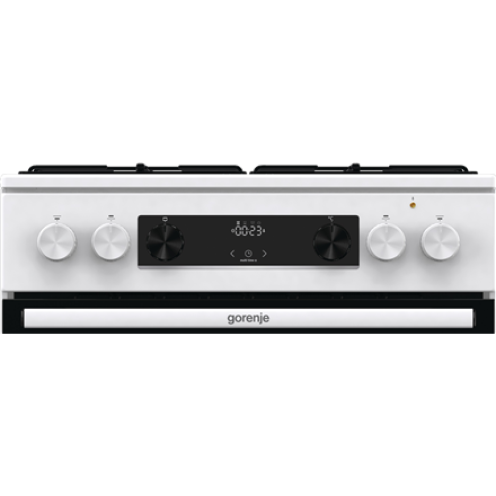 Gorenje Cooker , GKS6C70WJ , Hob type Gas , Oven type Electric , White , Width 60 cm , Depth 60 cm , 71 L