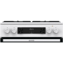 Gorenje Cooker , GKS6C70WJ , Hob type Gas , Oven type Electric , White , Width 60 cm , Depth 60 cm , 71 L