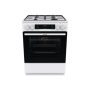 Gorenje Cooker , GKS6C70WJ , Hob type Gas , Oven type Electric , White , Width 60 cm , Depth 60 cm , 71 L