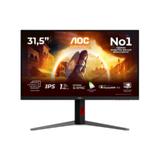 AOC U32G4U , 32 , Fast IPS , UHD , 16:9 , 160 Hz , 1 ms , 3840 x 2160 pixels , 450 cd/m² , HDMI ports quantity 2 , Black