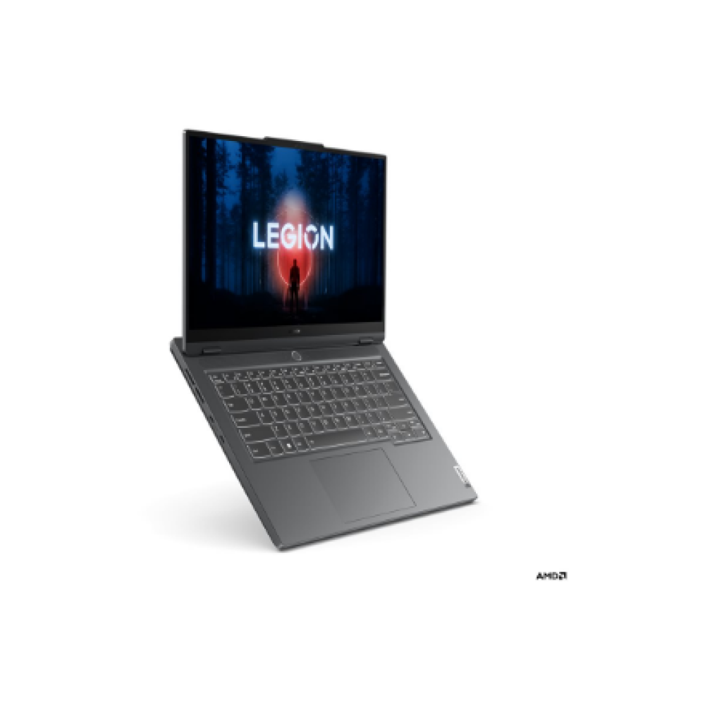 Lenovo , Legion Slim 5 14APH8 , Storm Grey , 14.5 , OLED , WQXGA+ , 2880 x 1800 , Glossy , AMD Ryzen 7 , 7840HS , 16 GB , Soldered LPDDR5x-6400 , Solid-state drive capacity 512 GB , NVIDIA GeForce RTX 4050 , GDDR6 , 6 GB , Windows 11 Home , 802.11ax , Blu