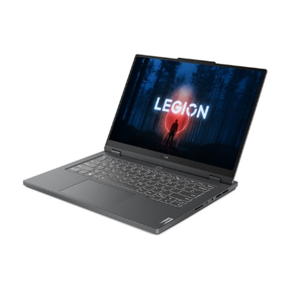 Lenovo , Legion Slim 5 14APH8 , Storm Grey , 14.5 , OLED , WQXGA+ , 2880 x 1800 , Glossy , AMD Ryzen 7 , 7840HS , 16 GB , Soldered LPDDR5x-6400 , Solid-state drive capacity 512 GB , NVIDIA GeForce RTX 4050 , GDDR6 , 6 GB , Windows 11 Home , 802.11ax , Blu