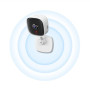 TP-LINK , Home Security Wi-Fi Camera , Tapo C100 , Cube , 3.3mm/F/2.0 , Privacy Mode, Sound and Light Alarm, Motion Detection and Notifications , H.264 , Micro SD, Max. 128 GB