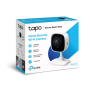 TP-LINK , Home Security Wi-Fi Camera , Tapo C100 , Cube , 3.3mm/F/2.0 , Privacy Mode, Sound and Light Alarm, Motion Detection and Notifications , H.264 , Micro SD, Max. 128 GB