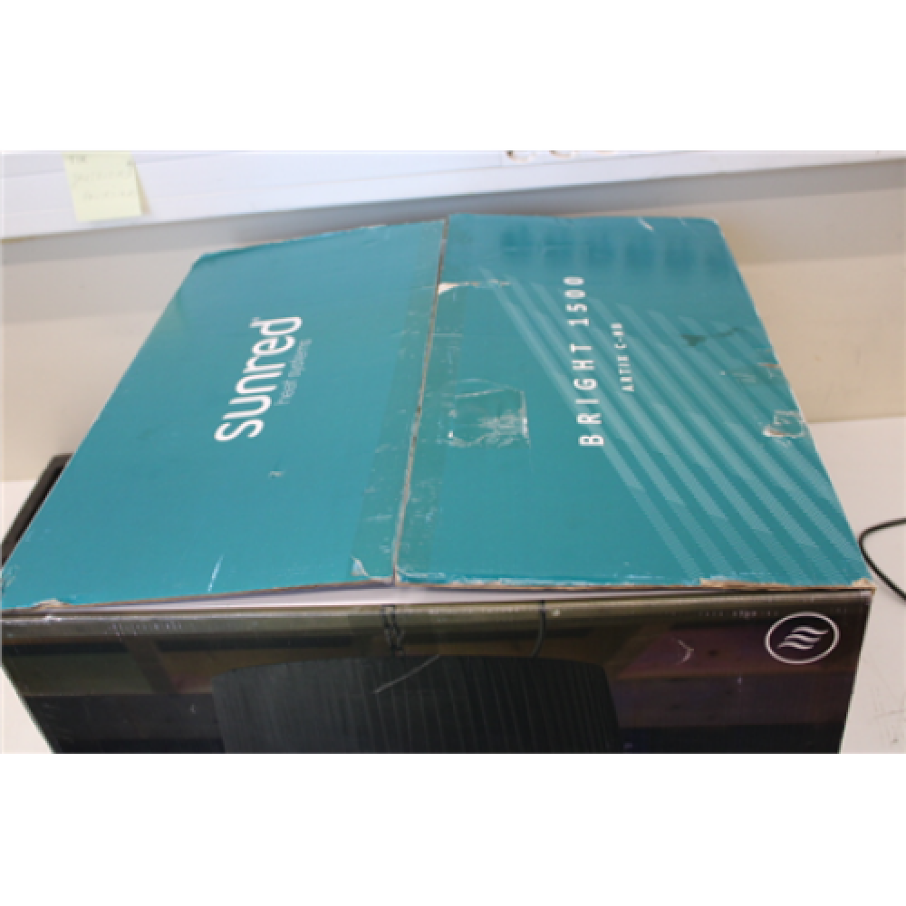 SALE OUT. , SUNRED , Heater , ARTIX C-HB, Compact Bright Hanging , Infrared , 1500 W , Black , DEMO , IP24