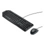 Logitech , Desktop MK120 , Wired keyboard , USB , Mouse included , US , Black