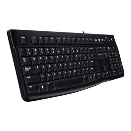 Logitech , Desktop MK120 , Wired keyboard , USB , Mouse included , US , Black