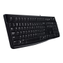 Logitech , Desktop MK120 , Wired keyboard , USB , Mouse included , US , Black