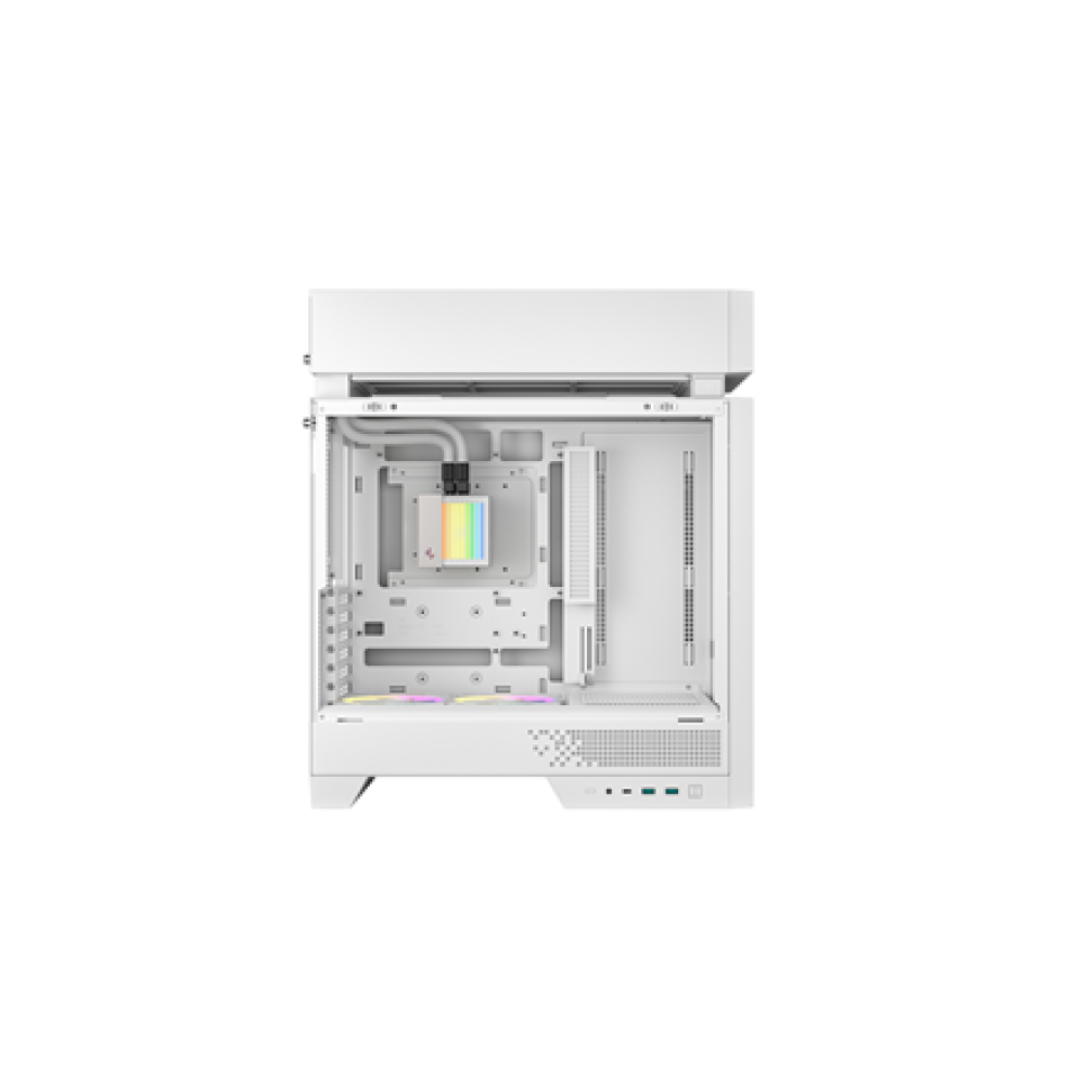 Deepcool Case , CL6600 WH , White , Mid Tower