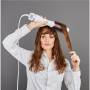 Rowenta Hot air brush , CF6135F0 , Ion conditioning , Number of heating levels 3 , Temperature (max) 230 °C , White/Pink