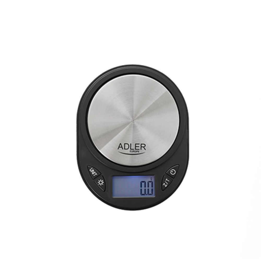 Adler , Jewellery Scale , AD 3162 , Maximum weight (capacity) 0.75 kg , Accuracy 0.1 g , Black