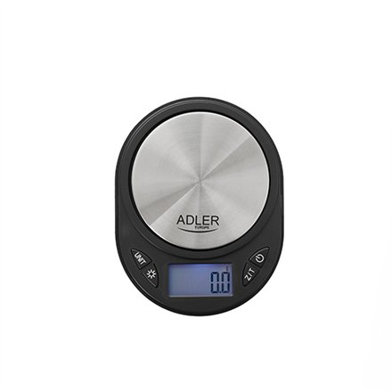 Adler , Jewellery Scale , AD 3162 , Maximum weight (capacity) 0.75 kg , Accuracy 0.1 g , Black