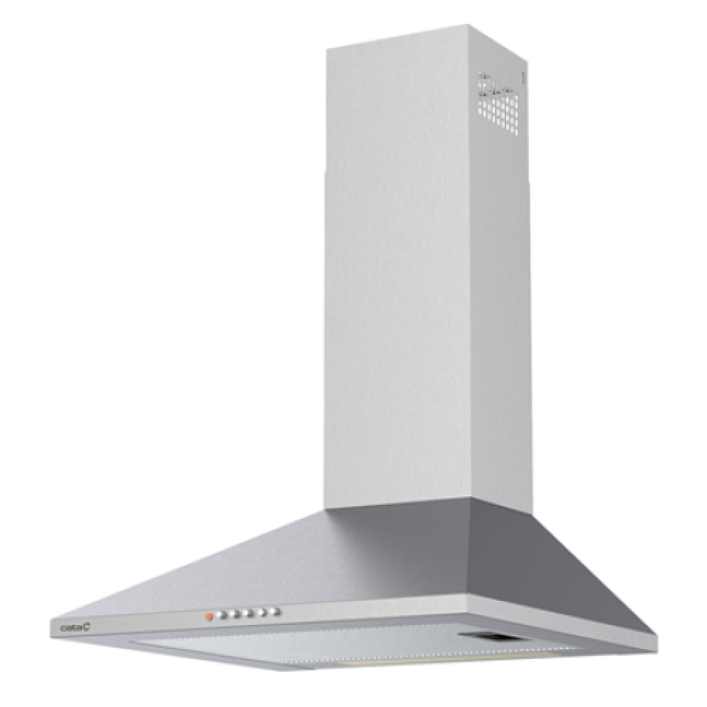 CATA , Hood , V-500 Inox , Energy efficiency class C , Wall mounted , Width 50 cm , 420 m³/h , Mechanical control , Inox , LED