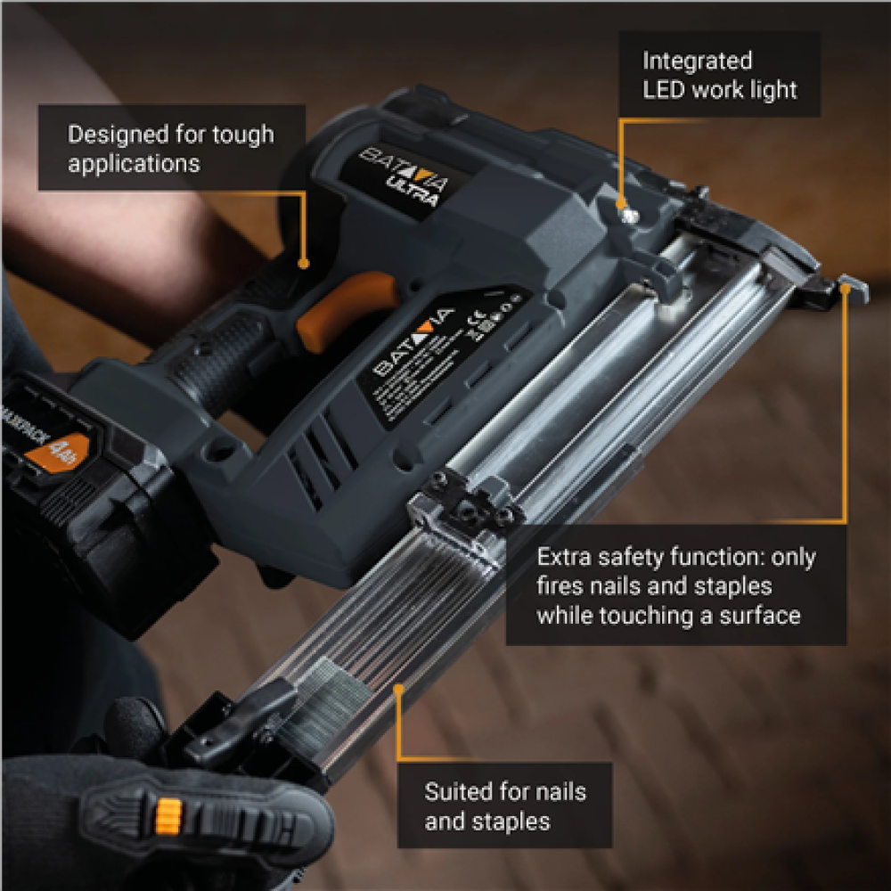 Batavia B.V. 18V Combi-tacker - Without Battery and Charger
