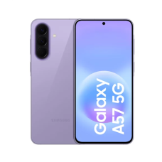 Samsung , Galaxy , A57 A576 , Lilac , 6.7 , Super AMOLED Plus , 1080 x 2340 pixels , Internal RAM 8 GB , 128 GB , Dual SIM , 3G , 4G , 5G , Main camera resolution 50 MP , Secondary camera resolution 12 MP , 5000 mAh
