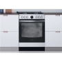 INDESIT Cooker , IS67G8CHX/E/1 , Hob type Gas , Oven type Electric , Stainless steel , Width 60 cm , Depth 60 cm , 73 L