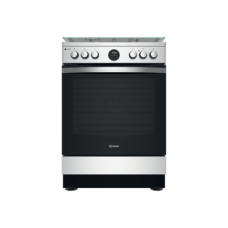 INDESIT Cooker , IS67G8CHX/E/1 , Hob type Gas , Oven type Electric , Stainless steel , Width 60 cm , Depth 60 cm , 73 L