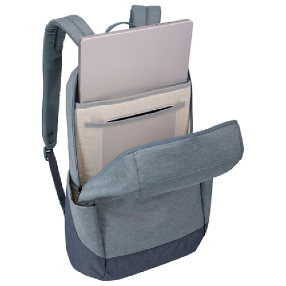 Thule , Lithos , Backpack 20L , Fits up to size 16 , Laptop backpack , Pond Gray/Dark Slate