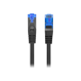 Lanberg Patchcord Cat.6A S/FTP LSZH CCA , PCF6A-10CC-1500-BK , 15 m